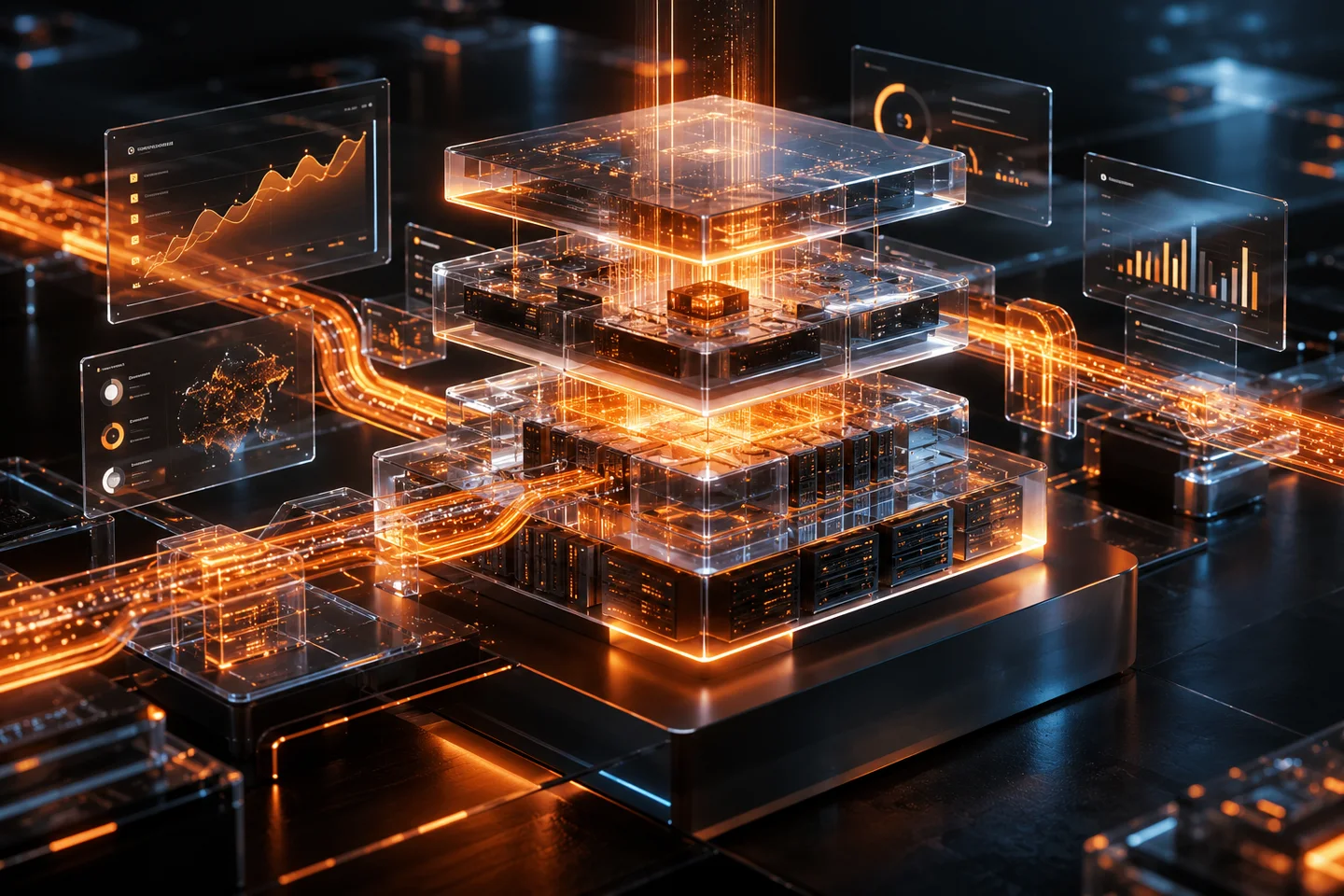 Structure technique et flux de données d’une application performante
