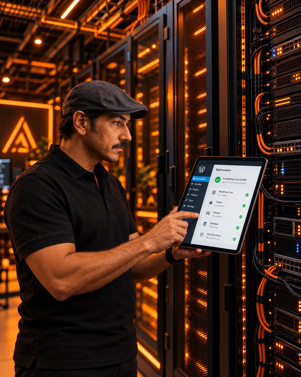 Kam consulte les indicateurs de maintenance WordPress près des serveurs