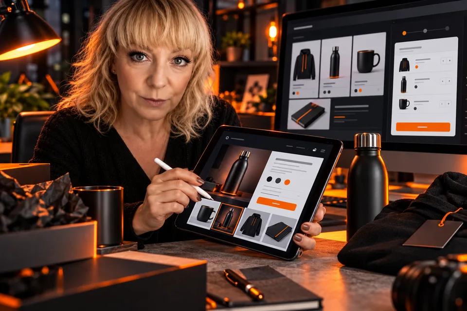 Laurence présente une boutique en ligne et son parcours de commande