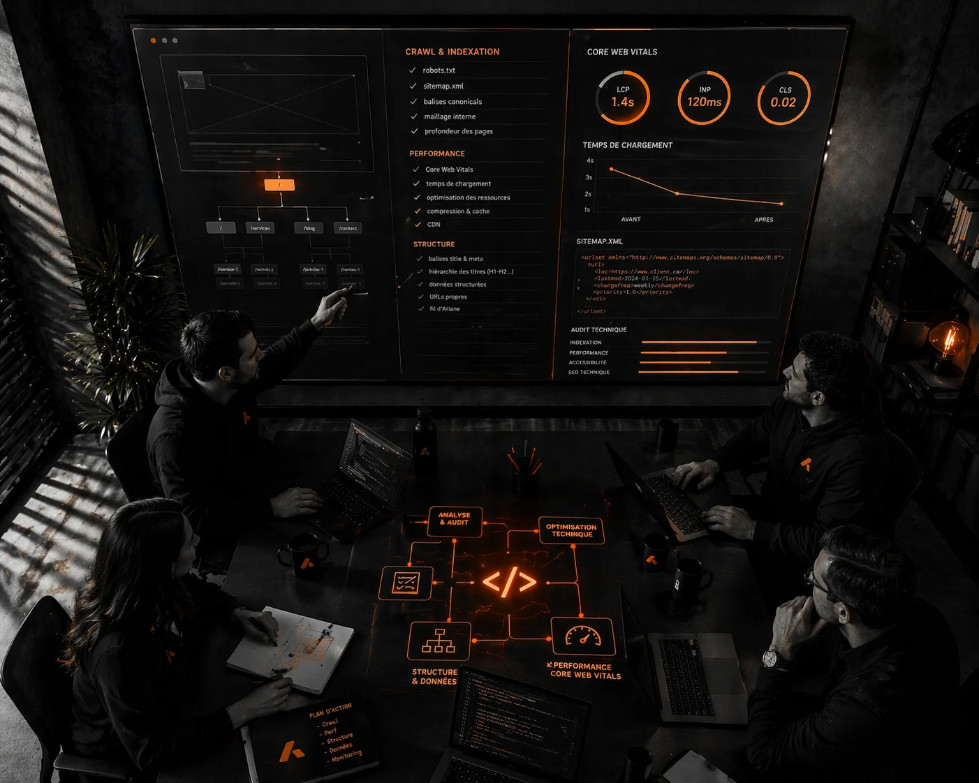 conception site internet performant